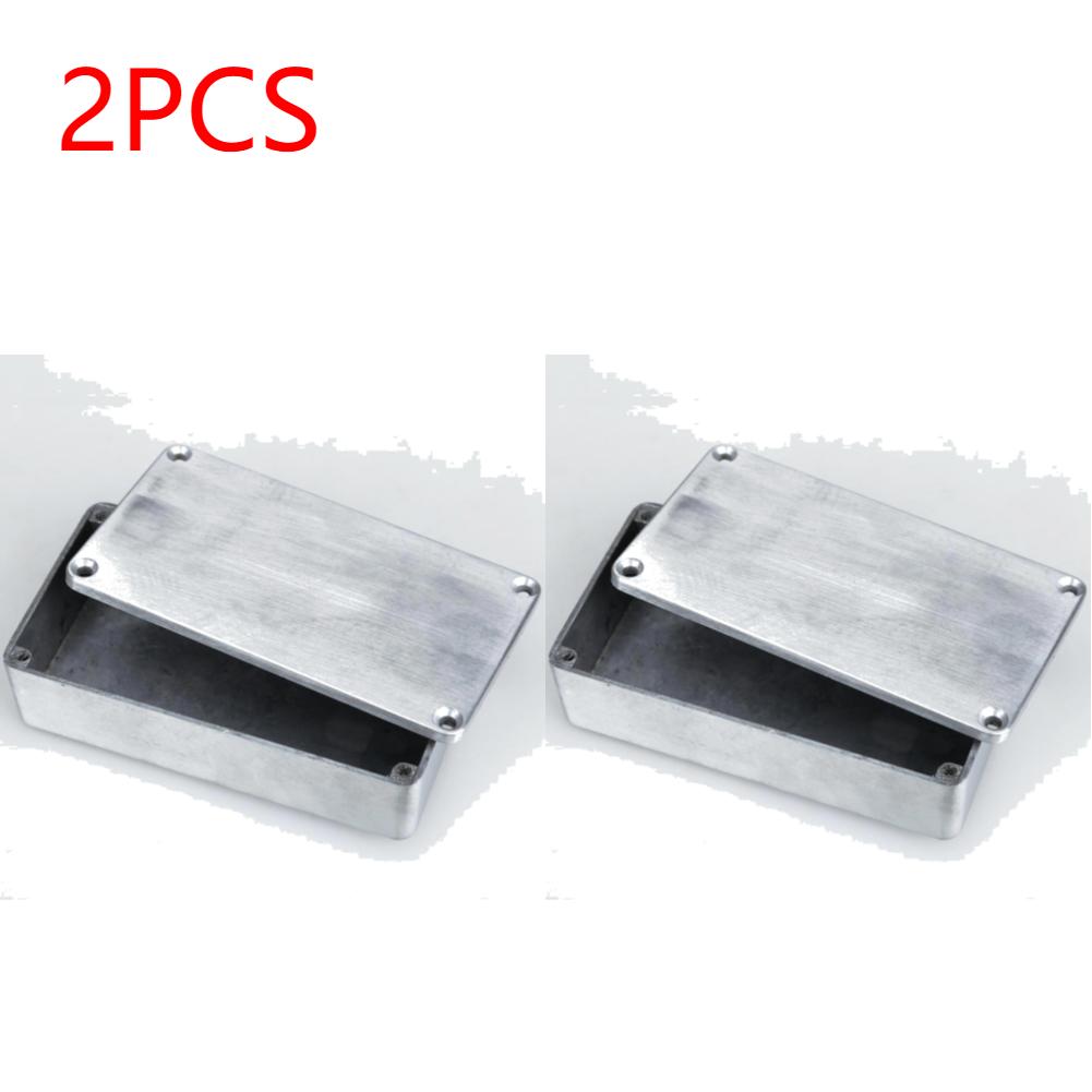 1-5Pcs 1590B Guitar Effects Pedal Enclosure Aluminum Diecast Stomp Box Case 112x60x31mm Toggle Switch Box Durable Instrument Kit