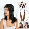 Come Shine Fashion Women Headband Elastic Hair Band Solid Wig Hair Accessories Braid Headwear Adjustable Size