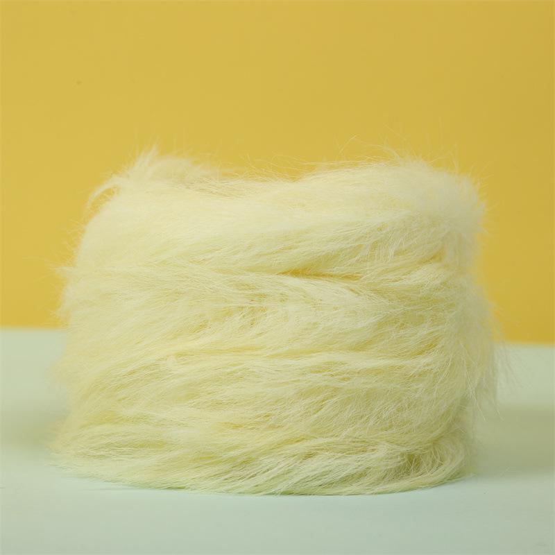 25mm Mink Fur Chenille Stems for Handmade DIY Twist Sticks and Puppy Doll Crafts