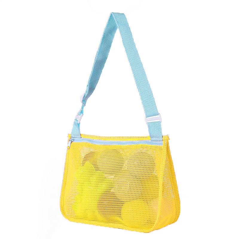 Kids' Travel Beach Toy Mesh Storage Shoulder Bag