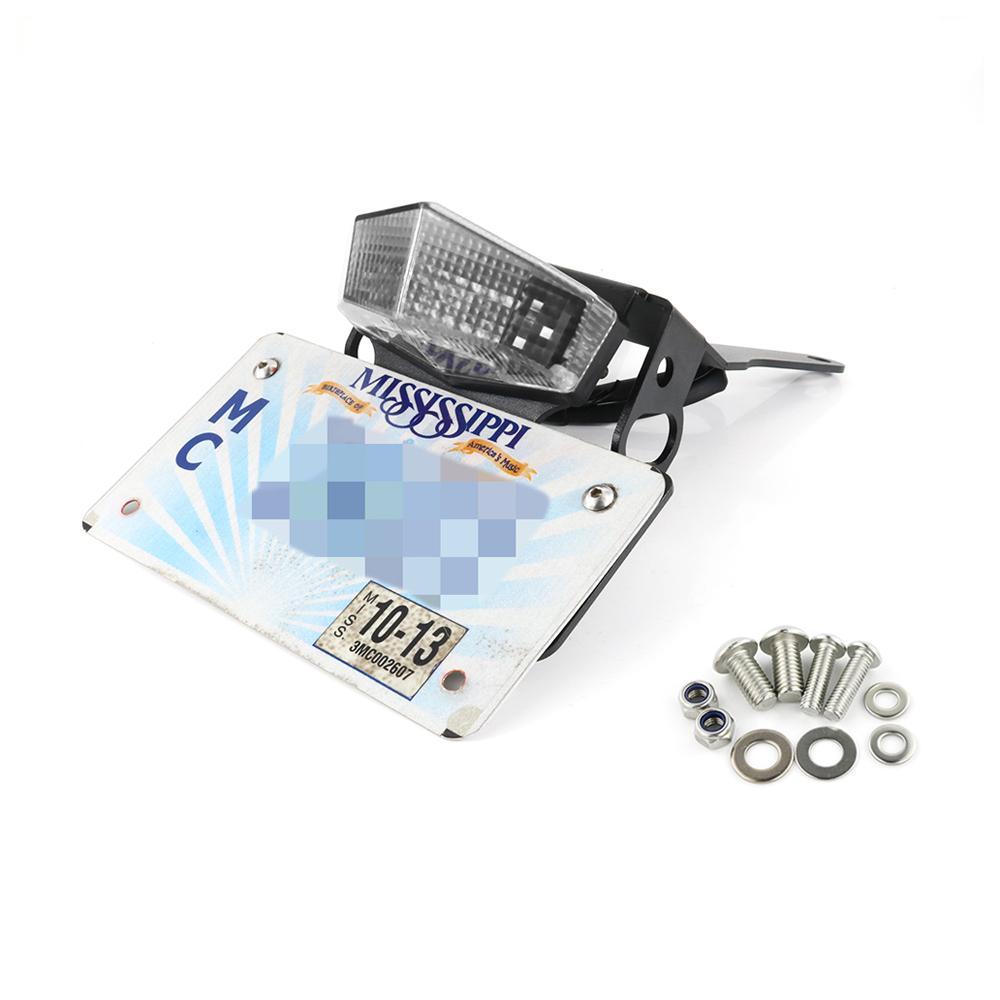 Tail Tidy License Plate Holder with LED Light Fit For Honda CRF250L CRF250M 2013-2022 CRF250 Rally 2017-2022 Fender Eliminator