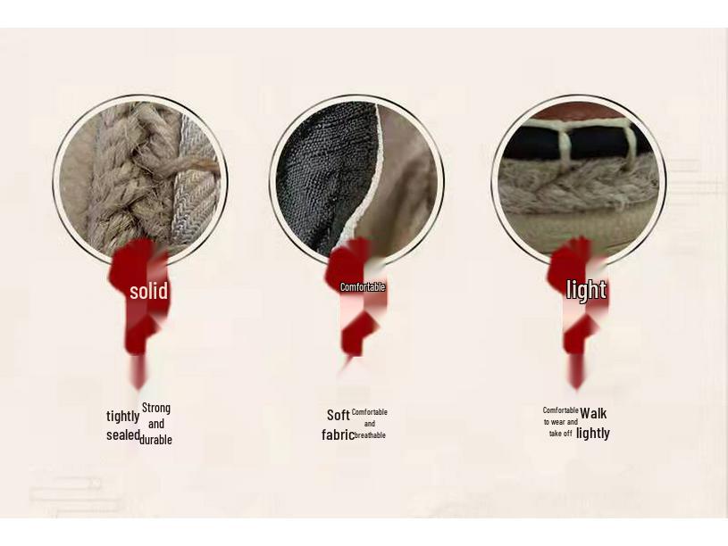 Men's 2024 Summer Linen Espadrilles: Comfortable, Breathable Slip-ons with Thick Sole and Trendy Straw Braided Design