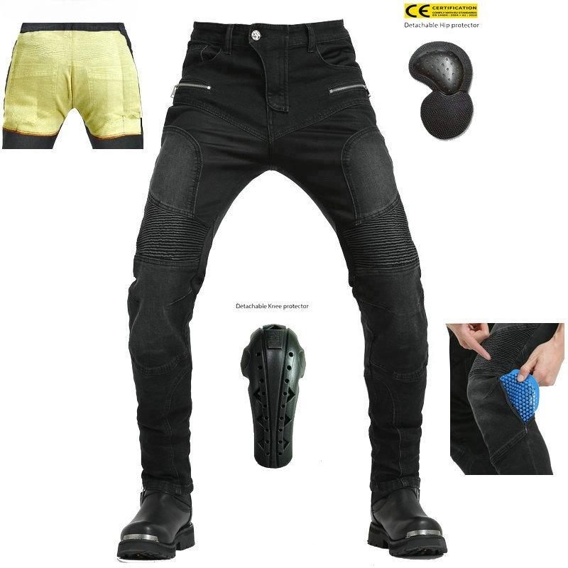 Новый продукт, медленное восстановление, неограниченная регулировка, наколенники, летняя вентиляция, джинсы для езды на мотоцикле, Кевлар, защита от падения