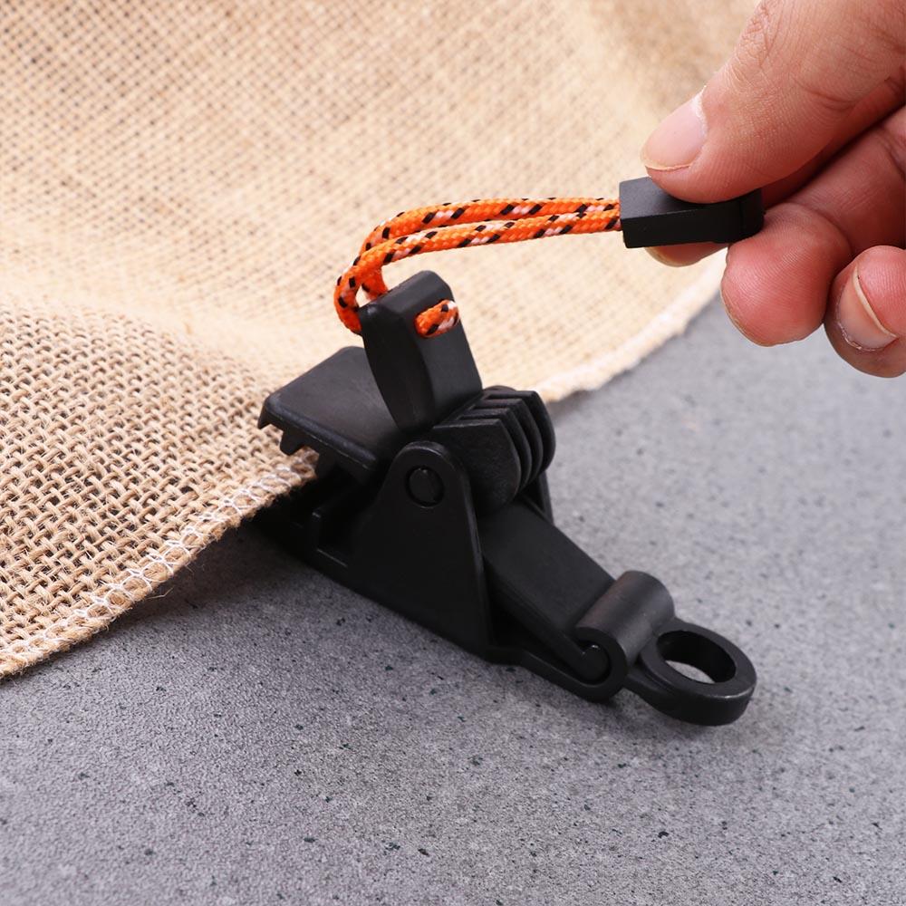 Tool Alligator Tent Clip Crocodilian Tabernacle Clamp Tent Alligator Clip Fixed Plastic Clip