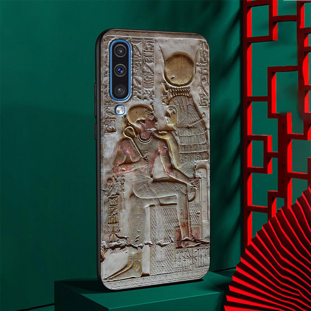 Чехол Egypt Nefertiti Anubis Ankh для Samsung Galaxy A50 A10 A70 A30 A20s A20e A40 A10s A10e A90 5G A30s A60 A20 задняя крышка телефона