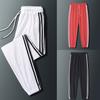 Men's Casual Sweatpants Men Basic Trousers Tracksuit Side Stripe Slim Breathable Sportswear Track Pants