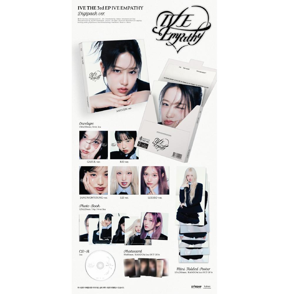 IVE 3-й мини-альбом IVE EMPATHY Digipack ver. И ЗВЕЗДНЫЙ КОРАБЛЬ