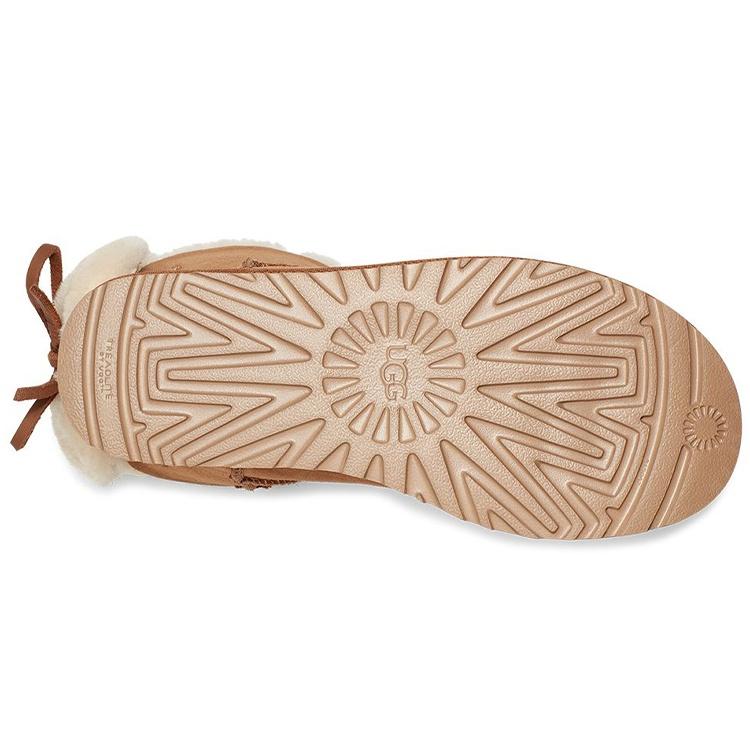 (WMNS) UGG Classic Double Bow Mini Женские 1127130-CHE