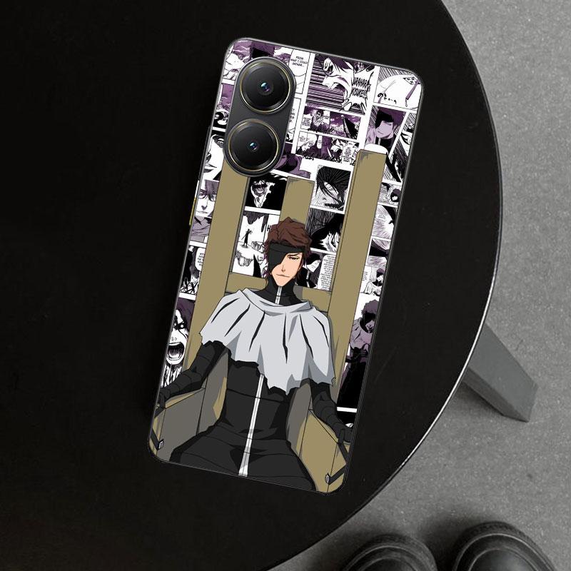 Aizen Sousuke Bleach Чехол для телефона для Xiaomi Poco X6 X5 X7 Pro F7 Ultra Redmi 15C 15 13C 13 12C 12 10C 10 10A 9C 9A 9T 9 Coq