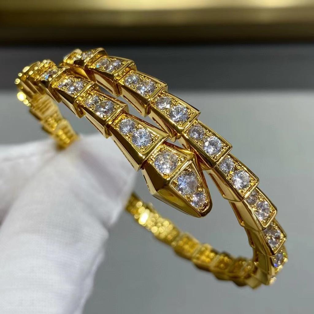 Классический браслет с атмосферой, высококачественный браслет в виде змеи, разработанный специально для женщин, подарок для женщин