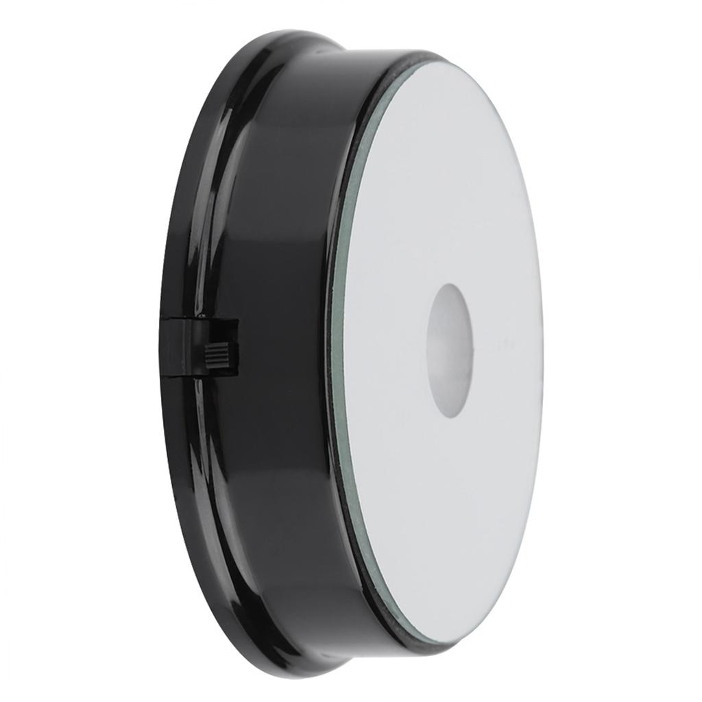 Семицветная светодиодная подставка для стеклянной бутылки, украшение художественной фигурки из хрусталя