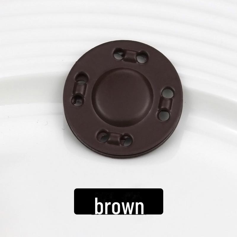 Скрытая магнитная кнопка для пальто, кардиганов и сумок - прочная металлическая невидимая застежка