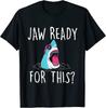Футболка унисекс Jaw Ready This Funny Shark Lover Ocean Wildlife
