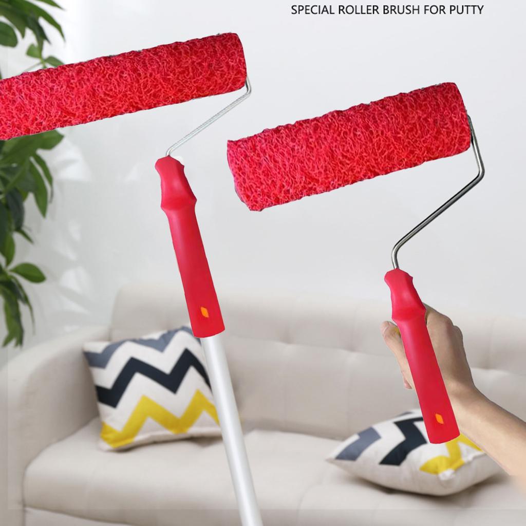 Валик для текстурирования гипсокартона, Валик с рисунком, Кисть для стен, Валик для шпатлевки, Инструмент для украшения дома, Простой в использовании