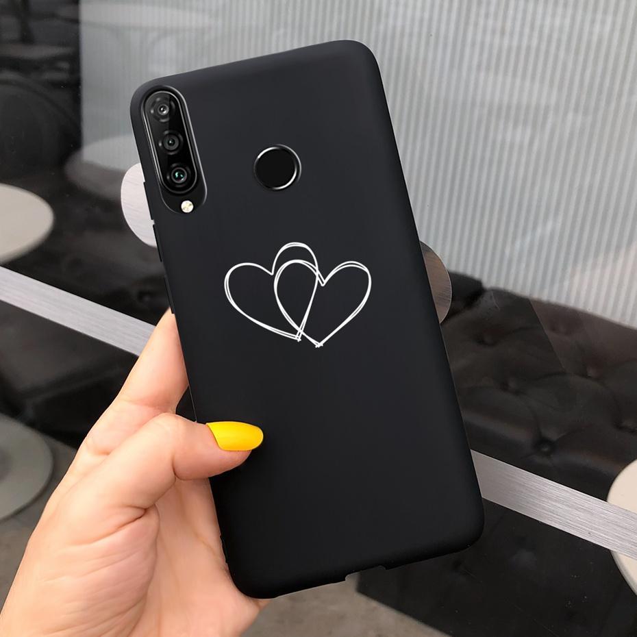 Flower Phone Cases For Huawei P30 Lite Pro Case Cover On Fundas Huawei P30 P30lite P 30 lite pro P30pro Cute Soft Silicone Cases