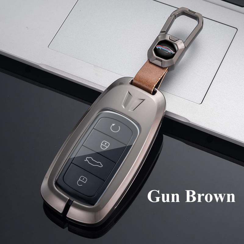 Металлический чехол для автомобильных ключей, автоаксессуары для Chery Tiggo 3 5X 4 8 Glx GX 7 8 2019 2020 Arrizo для Chery Tiggo 8 Pro Tiggo 8plus New 5 plus 7pro