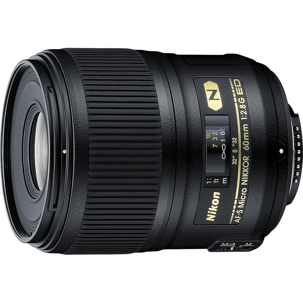 Nikon Single Focus Micro Lens AF-S Micro 60mm f2.8G ED Full Size Compatible