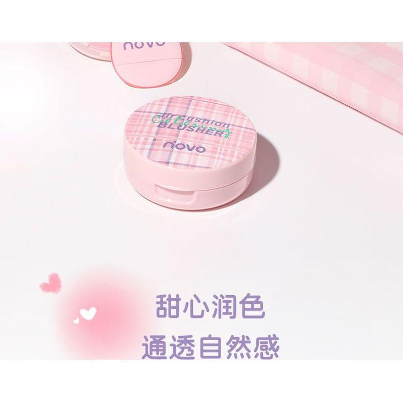 NOVO - Увлажняющие румяна-подушечка Tipsy Cushion - 3 цвета