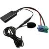 Автомобильный модуль Bluetooth AUX аудиокабель адаптер микрофон Handsfree MINI ISO 6Pin AUX кабель для Renault Updatelist Radio 2005-2011