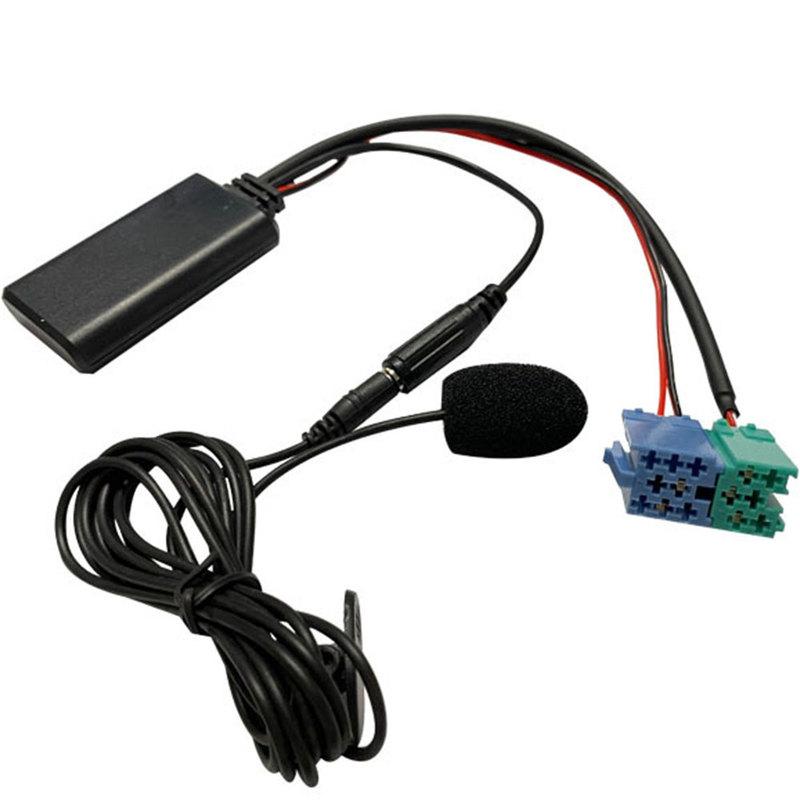 Автомобильный модуль Bluetooth AUX аудиокабель адаптер микрофон Handsfree MINI ISO 6Pin AUX кабель для Renault Updatelist Radio 2005-2011