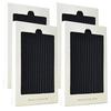 Filtro de aire activado por carbono de repuesto compatible con Frigidaire y Electrolux 242047801, 242047804, 242061001 (paquete de 4)