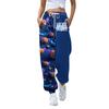Женские повседневные модные спортивные штаны с принтом на Хэллоуин, повседневные брюки