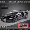 1:18 Scale Bugatti Chiron Alloy Diecast Car, Black