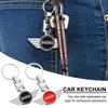 1Pcs Car Emblem Keychain Key Ring Accessories For BMW Cooper F54 F55 F56 R56 R60 SONE Roadster Clubman Coupe