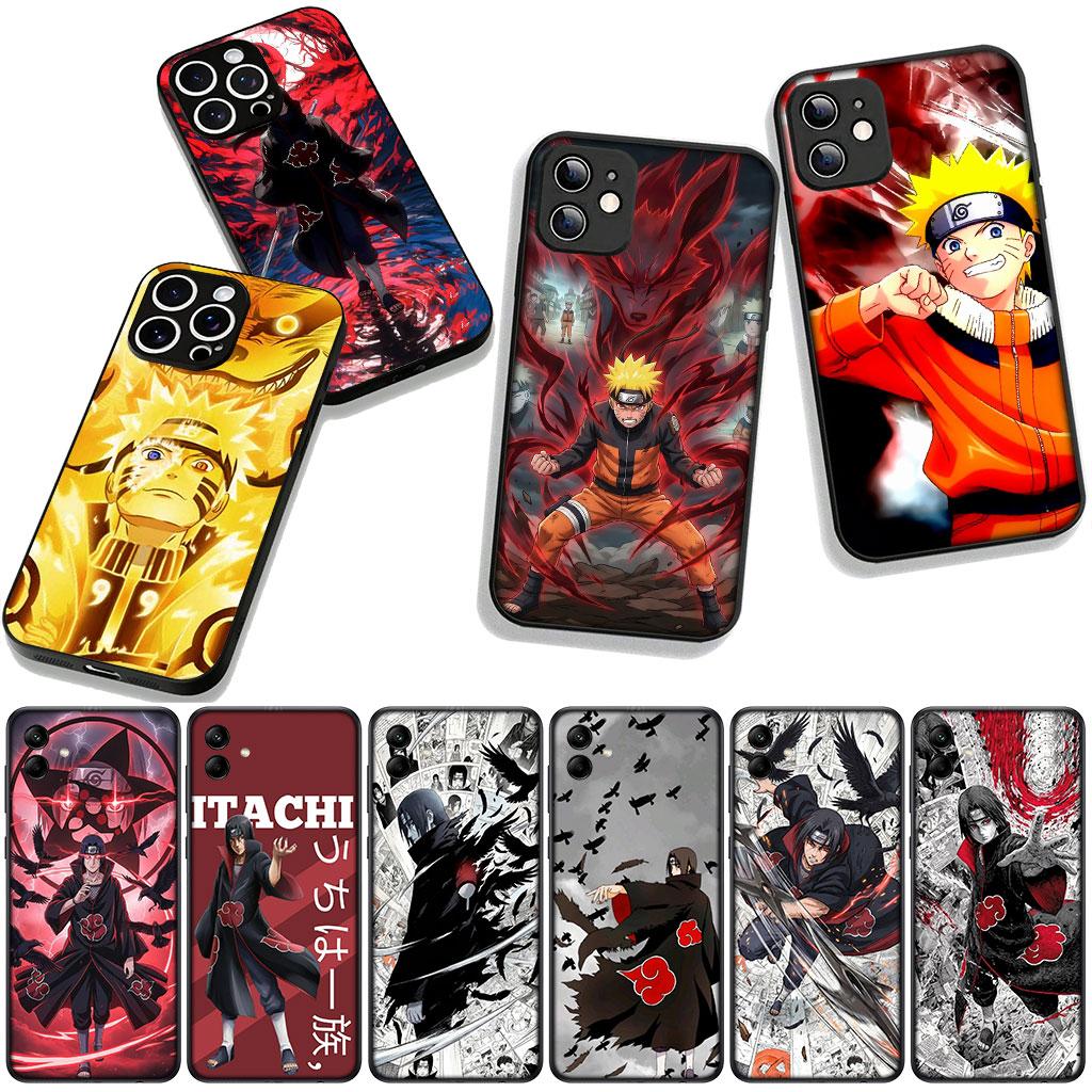 Чехол для телефона Itachi Uchiha Naruto Akatsuki для Apple iPhone 16 15 14 Plus 13 12 Mini 17 Pro Max + ProMax 16E Air 16+ Корпус