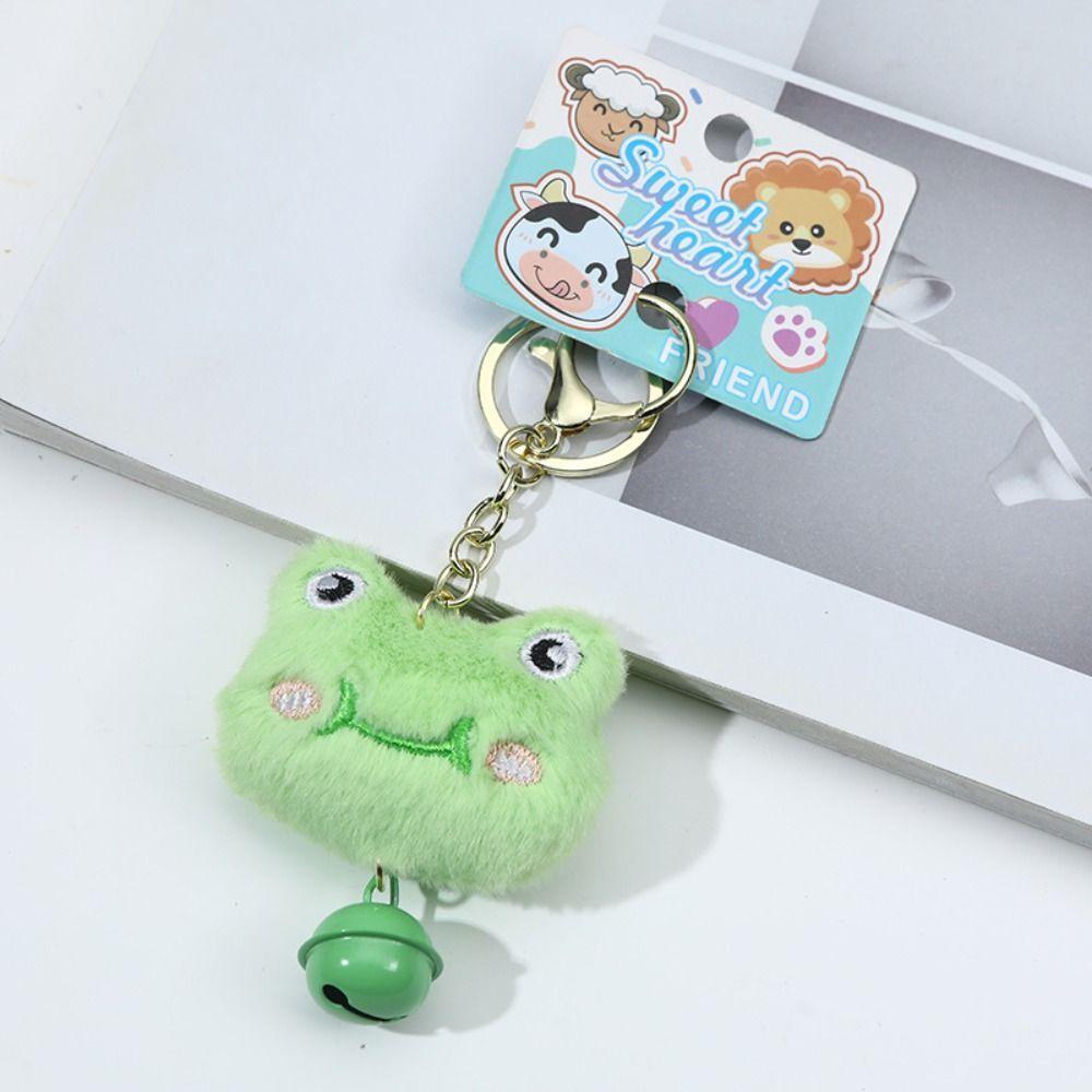 Plush Animal Frog Plush Bag Pendant Bunny Cartoon Plush Keychain  Backpack Pendant