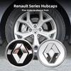 2026 Hot For Renault Hub Caps For Renault Clio Captur Trafic Scenic 2 Megane 2 3 4 Kadjarle 4Pcs Car Wheel Hub Cover Rim Center 