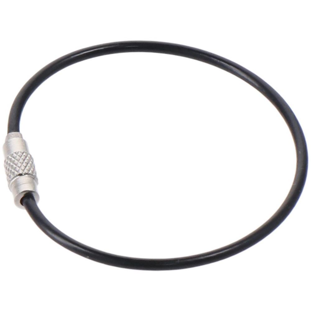 1/25 шт. 2 мм проволочный брелок-трос 6,3 дюйма шарнирные фиксаторы большие металлические проволочные брелки ключи и ID-бирка