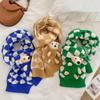 Cute Bear Short Knitted Handmade DIY Scarf Women's Winter Warm Versatile Student Wool Scarf
