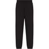 Emporio Armani EA7 Весна/Лето 25 Однотонные трикотажные джоггеры с кулиской и манжетами Унисекс Джоггеры Черный 7X000045-AF12116-UC001