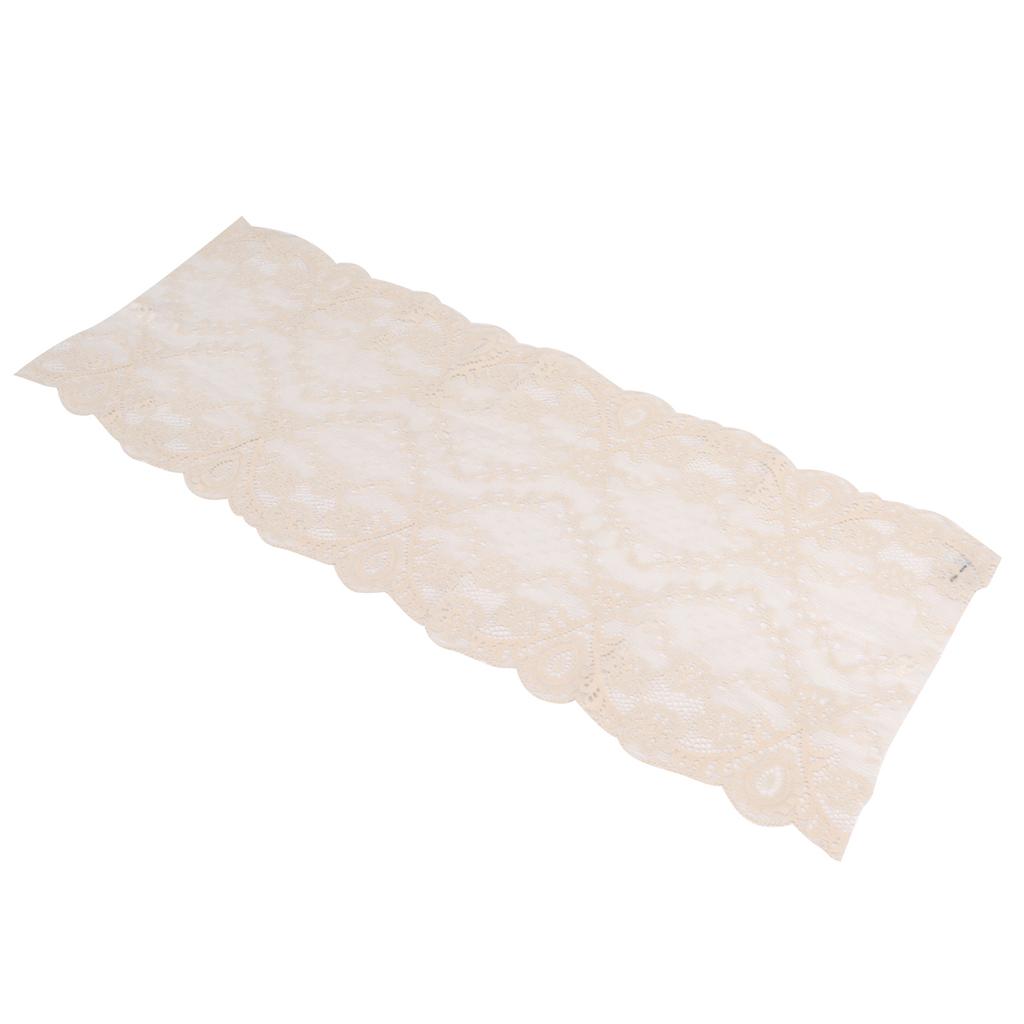 10 Yards Wide Lace Trim Elastic Flexible Soft Comfortable Skin Friendly Washable Garment