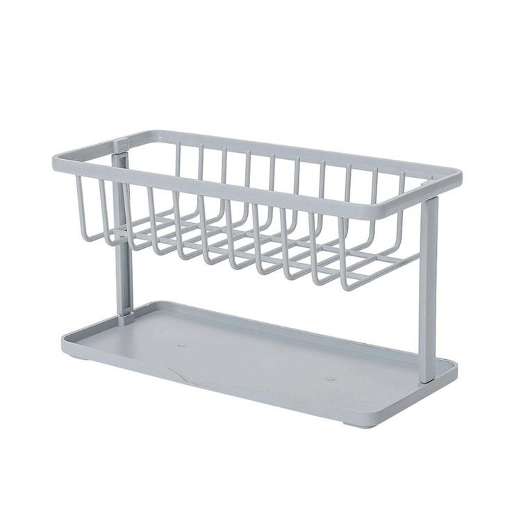 Полка для мойки Подставка для губки Многофункциональная подставка для посуды Держатели Стеллажи Подставка для слива губки Сушилка для посуды Кухонные принадлежности Хранение