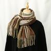 High-end New Imitation Cashmere Versatile Scarf Women's Soft Warm Thickened Shawl Cold-proof Scarf