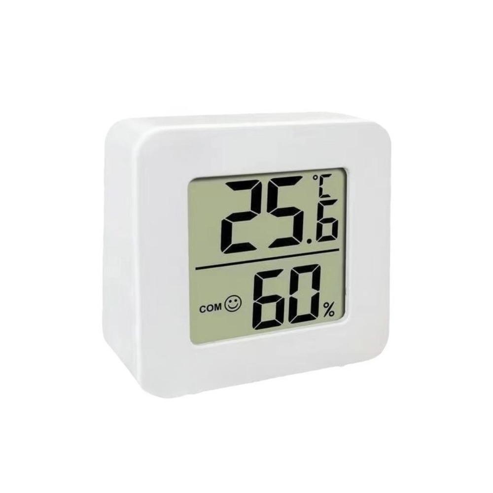 1 Pack Digital Thermometer Mini LCD Screen Hygrometer Indoor Sensor Meter Weather Station, -50°C to 70°C Range, 10-99% RH