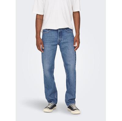 Джинсы Only & Sons Edge 22024939 синий Loose Fit