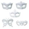 Белая Маска Маска на Пол-лица Маска на Хэллоуин Маскарадная Маска Маска для Вечеринки Маска Марди Гра Маска-Бабочка для Карнавалов