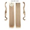 LISI HAIR Long Straight Wrap Around Clip In Ponytail Hair Extension Heat Resistant Synthetic  Pony Tail Fake Hair