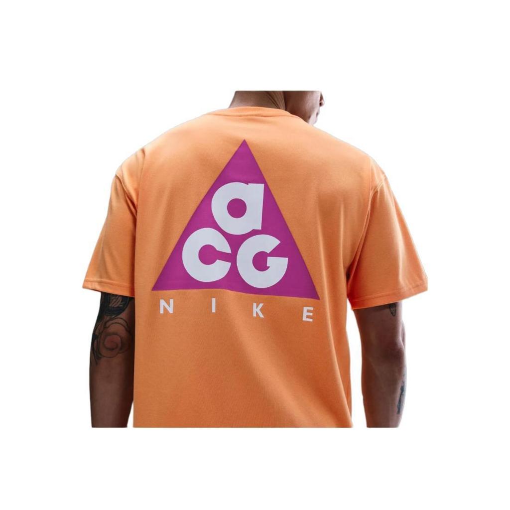 Nike Свободная футболка с круглым вырезом, коротким рукавом и логотипом для мужчин, верх HJ0799-833