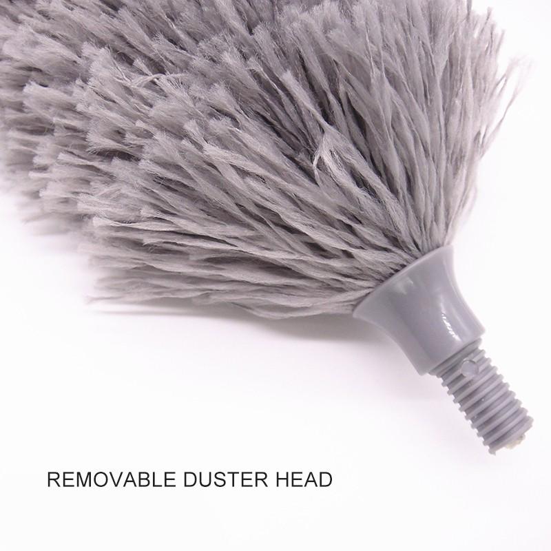 Clean Home Microfiber Telescoping Duster Retractable Cleaning Duster Dust Brush Feather Duster