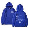 Sudadera con capucha estampada para hombre, sudadera artística con capucha a la moda para hombre con rapero Nicki Nicole ALMA