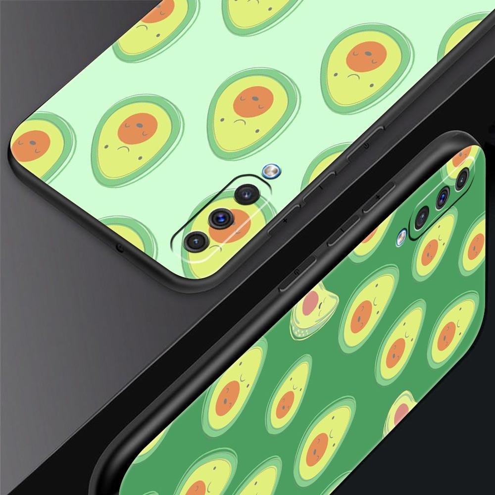 Милый чехол-авокадо для Samsung Galaxy A56 A36 A26 A16 A34 A24 A42 A22 A20 A12 A40 A30 A10 5G Мягкий ТПУ чехол-оболочка Funda Сумка