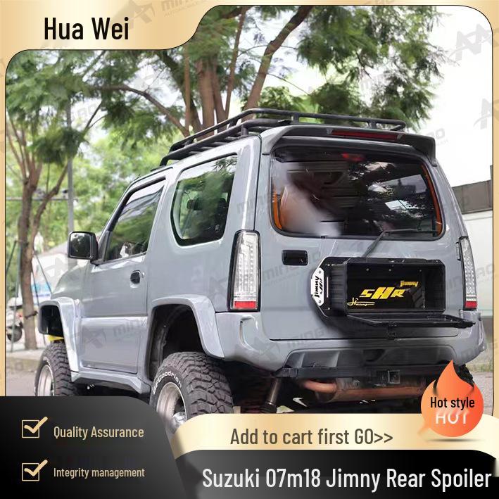 Suzuki Jimny 2007-2018 Задний спойлер Легкая установка (Не требуется сверление)