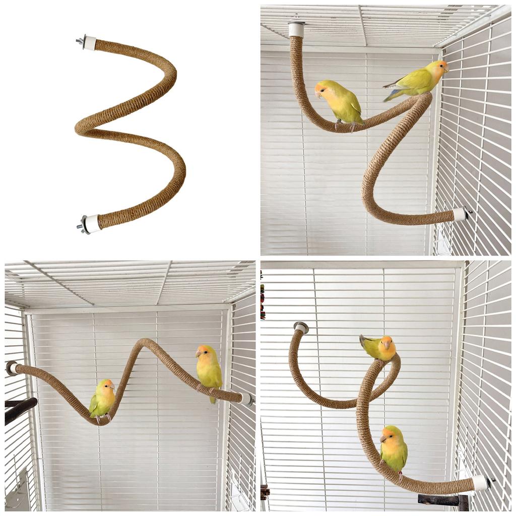 Попугаи Grinding Scratchers Prech Cage Mount Подставка для клетки с птицами Игрушечный стержень Подставка для качелей Игрушка Grinding Pech Supplies