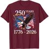 Орел и Флаг 250 Лет 1776-2026 250-й День Рождения Футболка