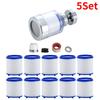 1-5Set Faucet Water Filter Element Remove Chlorine Heavy Metals Filtered Showers Head Bath Filtration Purifier Soften Hard Water