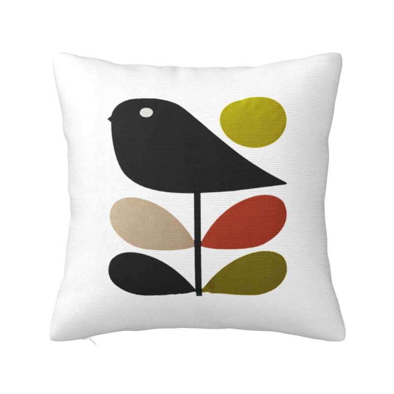 Подушка с принтом Orla Kiely Abstract Multi Stem в стиле Мид-сенчури Скандинавский Геометрический Чехол для Подушки Декор Гостиной Квадратный